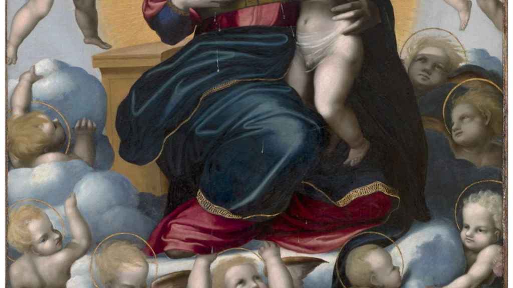 Pedro Machuca: 'La Virgen y las ánimas del Purgatorio', 1517