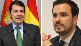 Alfonso Fernández Mañueco y Alberto Garzón