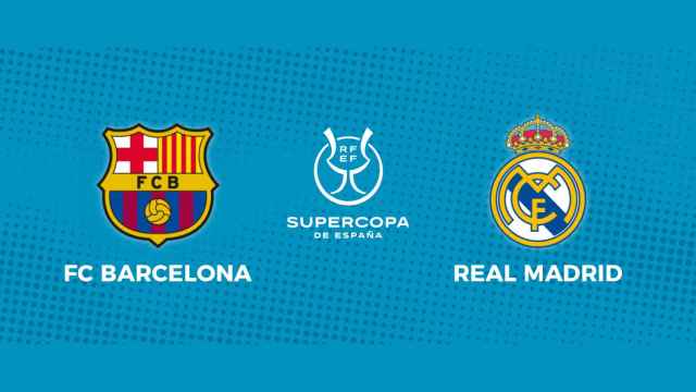 Barcelona - Real Madrid: siga la semifinal de la Supercopa de España, en directo