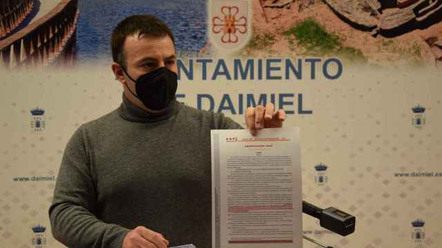 El concejal de Medio Ambiente de Daimiel (Ciudad Real), Javier Fisac