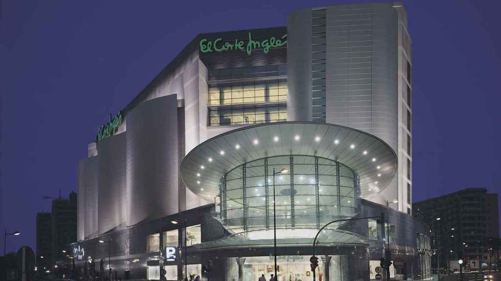 Centro comercial de El Corte Inglés en Valencia.