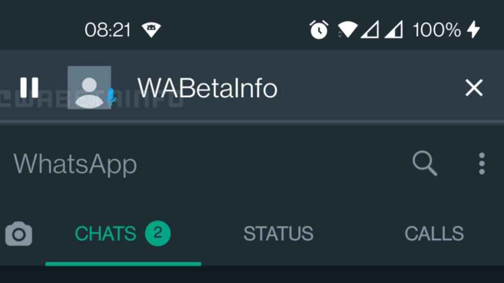 Función de WhatsApp beta