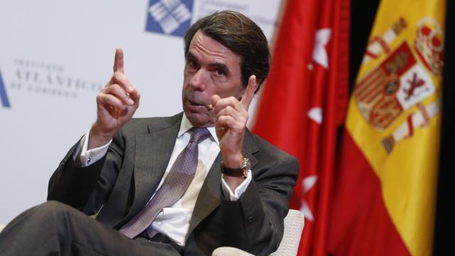 El expresidente José María Aznar.