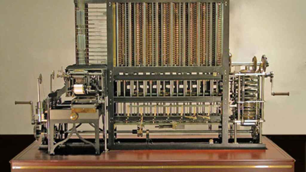 La máquina analítica, de Charles Babbage.