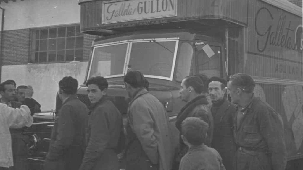 Camión de Galletas Gullón en 1959.