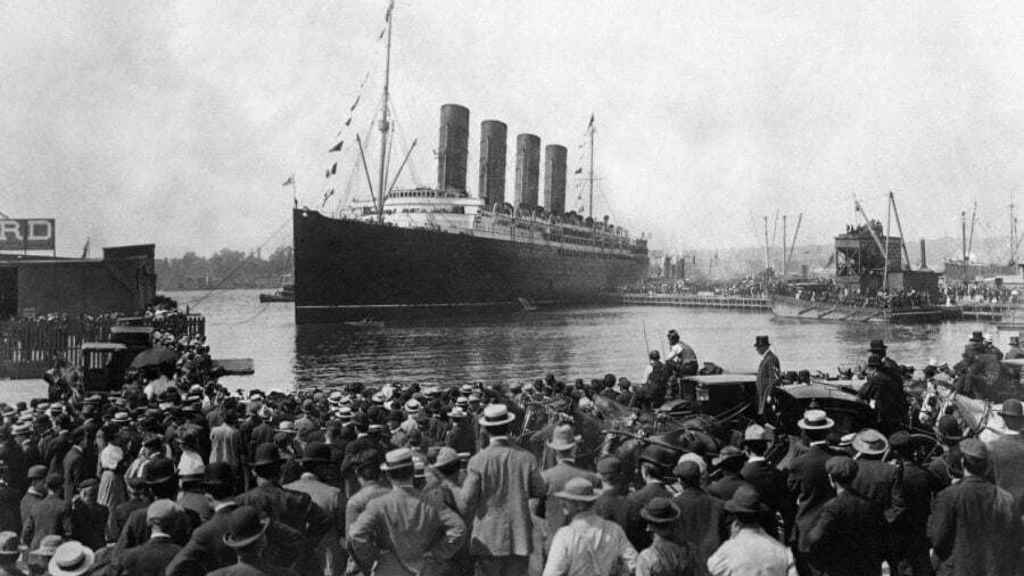 Decenas de personas vieron partir al Titanic desde Southampton.