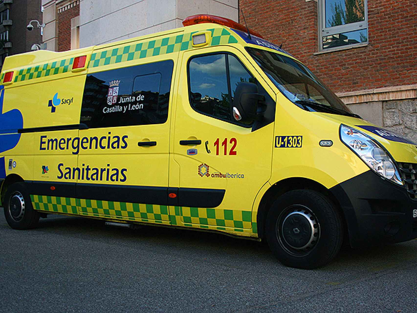 Ambulancia medicalizada del Sacyl