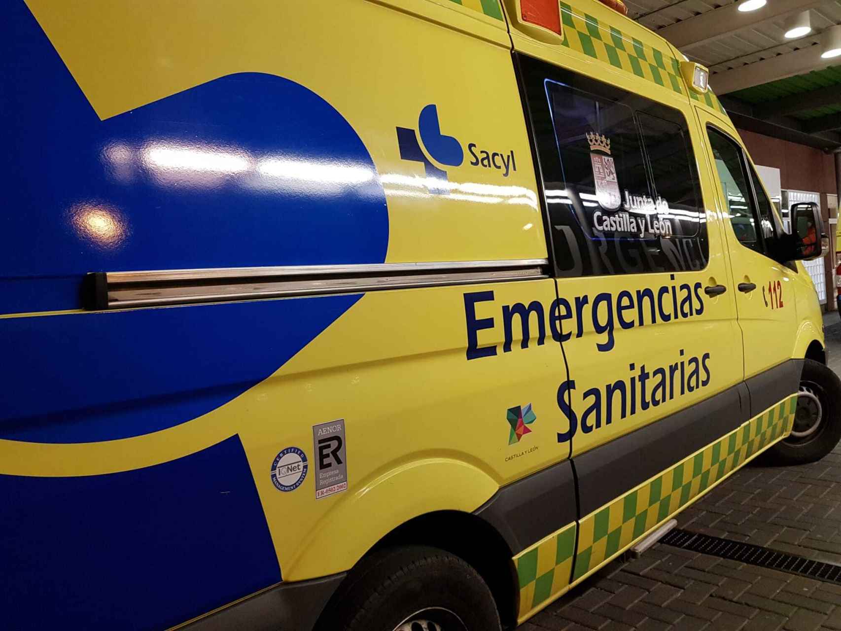 Ambulancia de Zamora.
