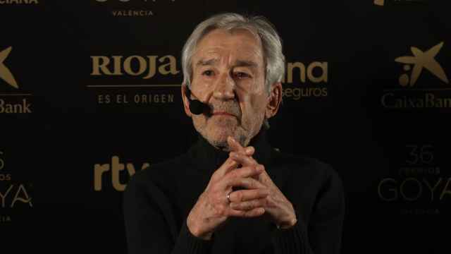 José Sacristán en la Academia de Cine. Foto: EFE/ Kiko Huesca