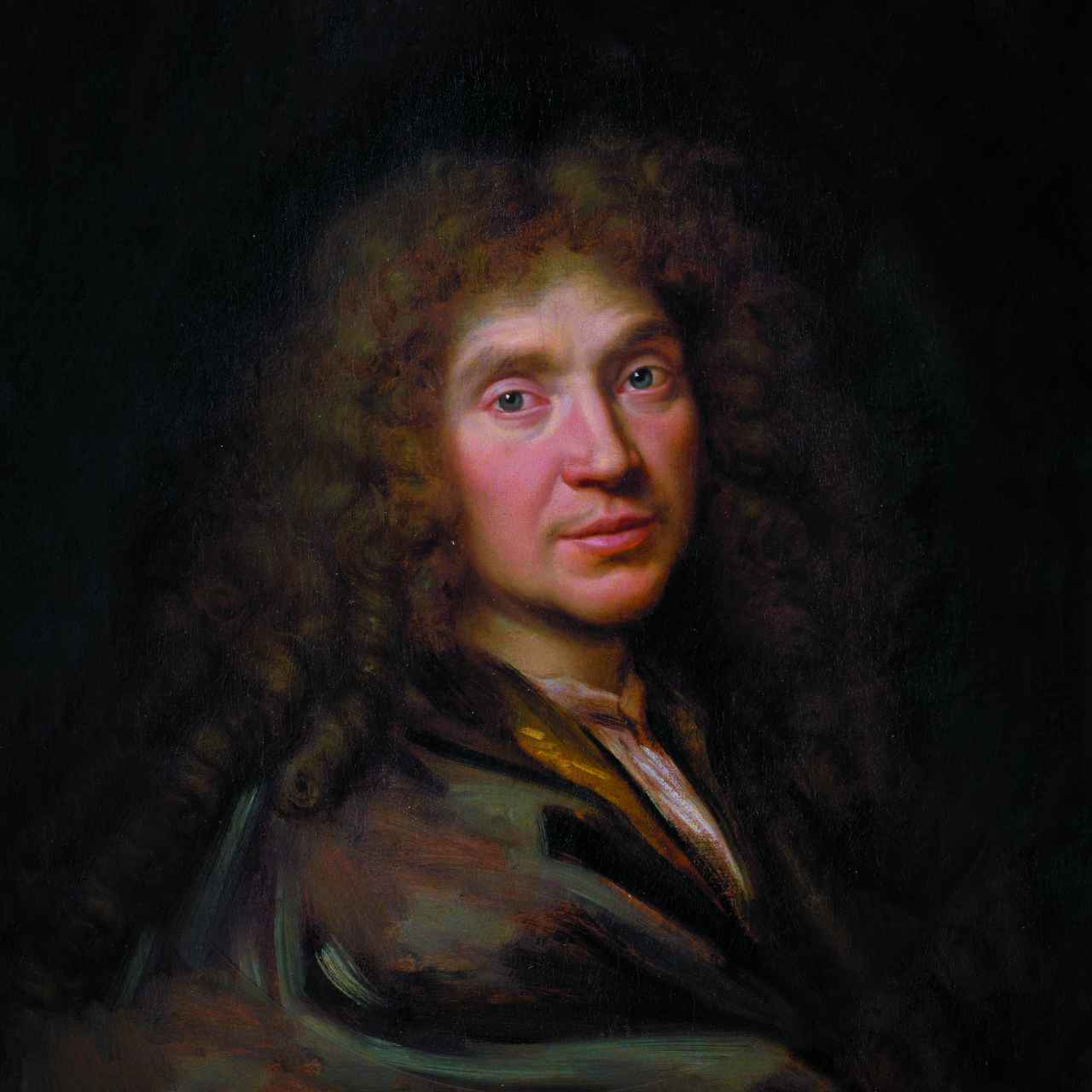 Retrato de Molière de Pierre Mignard. Museo Condé