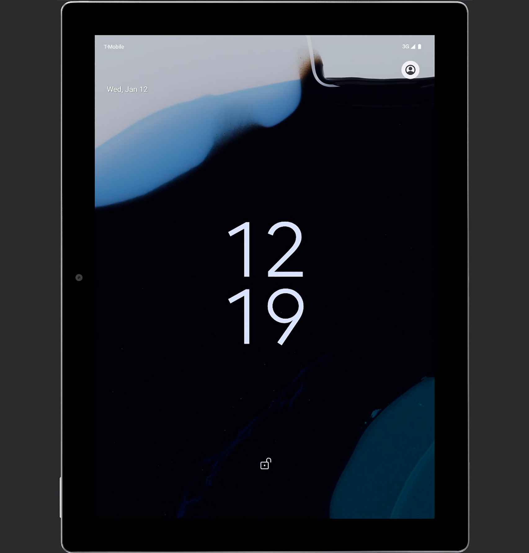 El widget de reloj se agranda en Android 12L