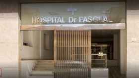 Fachada del Hospital Pascual (Málaga).