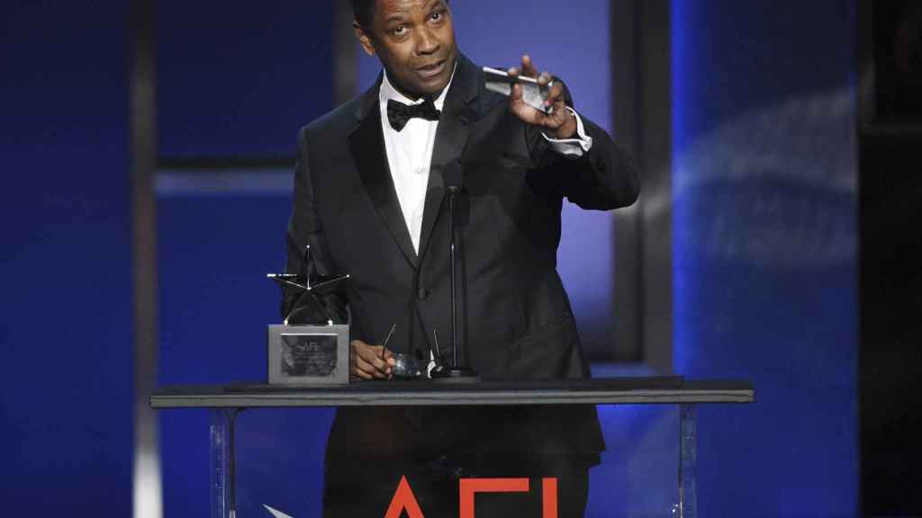 Denzel Washington recibió el homenaje del American Film Institute en 2019.