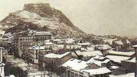 Alicante nevado, año 1926.