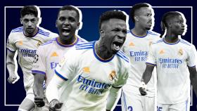 Vinicius, Rodrygo, Militao, Valverde y Camavinga