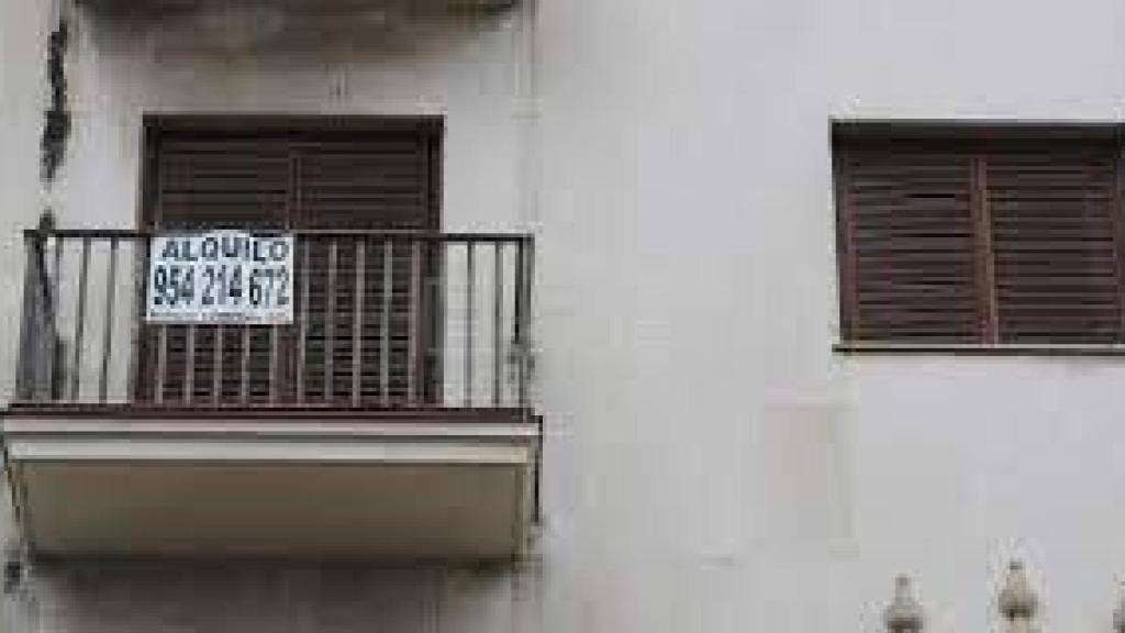 Foto de un piso en alquiler./