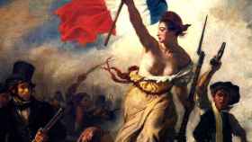 La libertad guiando al pueblo, Delacroix.
