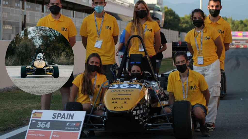 Imagen del equipo en el circuito de Montmeló.