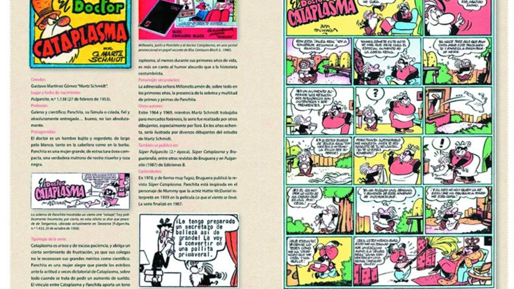 Una viñeta de '100 años de Pulgarcito', de Antoni Guiral
