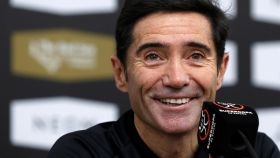 Marcelino García Toral, en rueda de prensa de la Supercopa de España