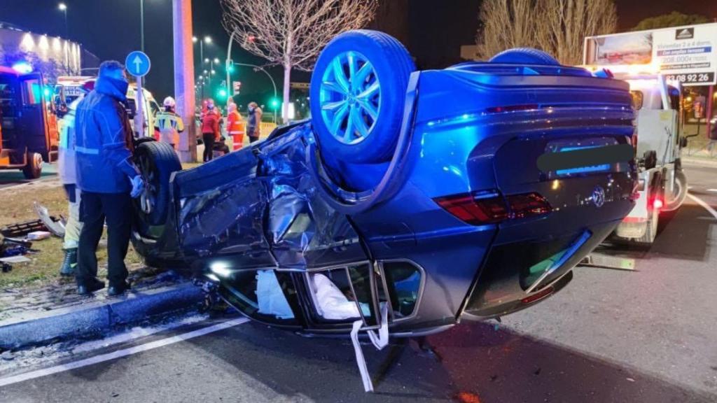 Accidente en Valladolid