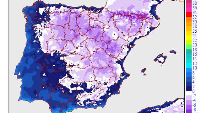 Alerta amarilla por mínima de hasta 6 grados bajo cero en el interior de Alicante y Valencia.