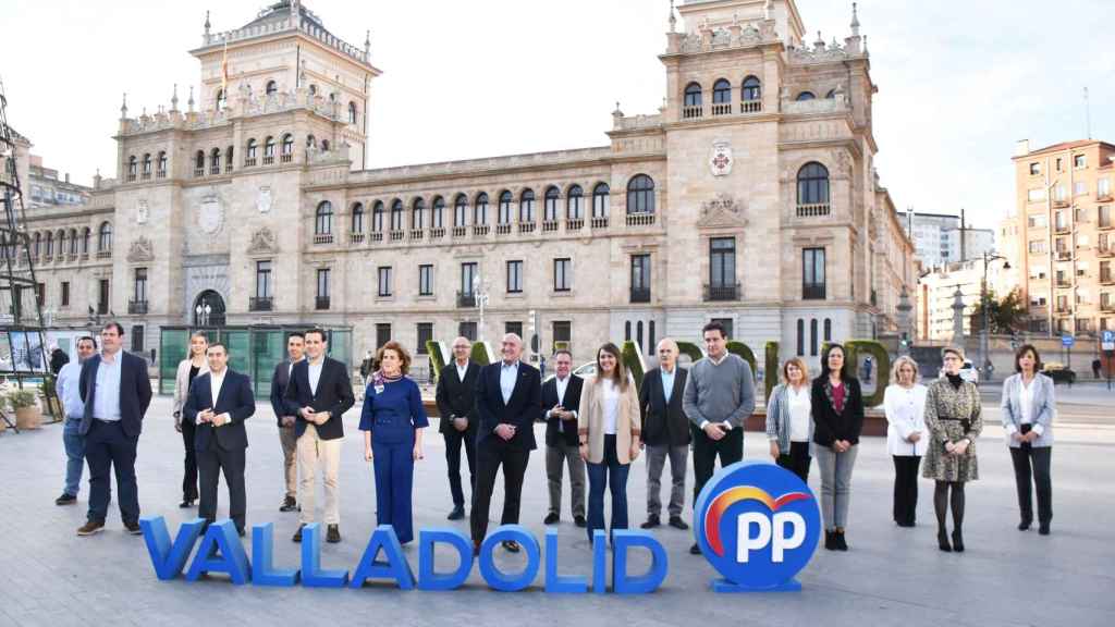 La lista al completo del PP para las elecciones del 13-f en Valladolid