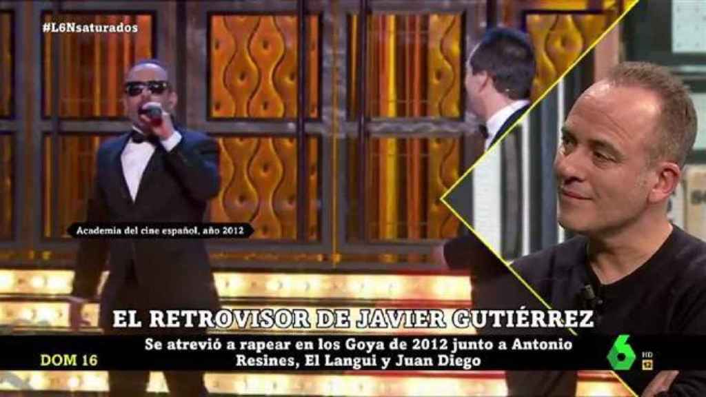 Javier Gutiérrez habló de Antonio Resines en la 'LaSexta Noche'.