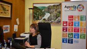 Amparo Torres, vicepresidenta y responsable de Medio Ambiente de la Diputación de Albacete. Foto: Twitter @dipualba