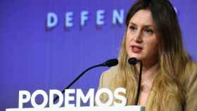 La portavoz de Podemos Alejandra Jacinto será la candidata a la Comunidad de Madrid.