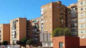 Bloque de pisos en la localidad madrileña de Getafe.