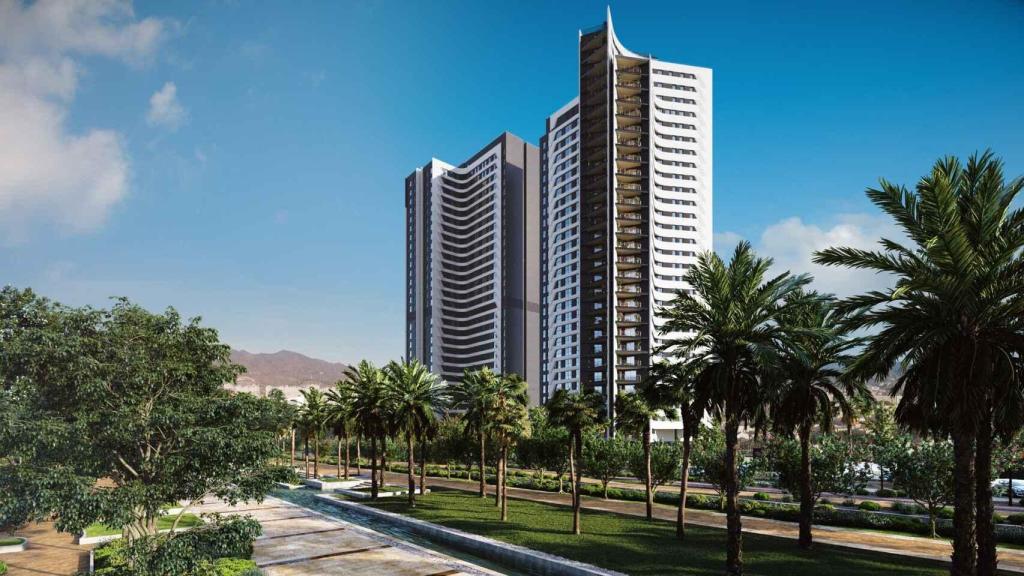 Diseño de las torres de 30 plantas que AQ Acentor construye en Martiricos.