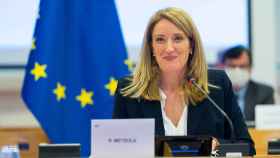 La nueva presidenta de la Eurocámara, Roberta Metsola