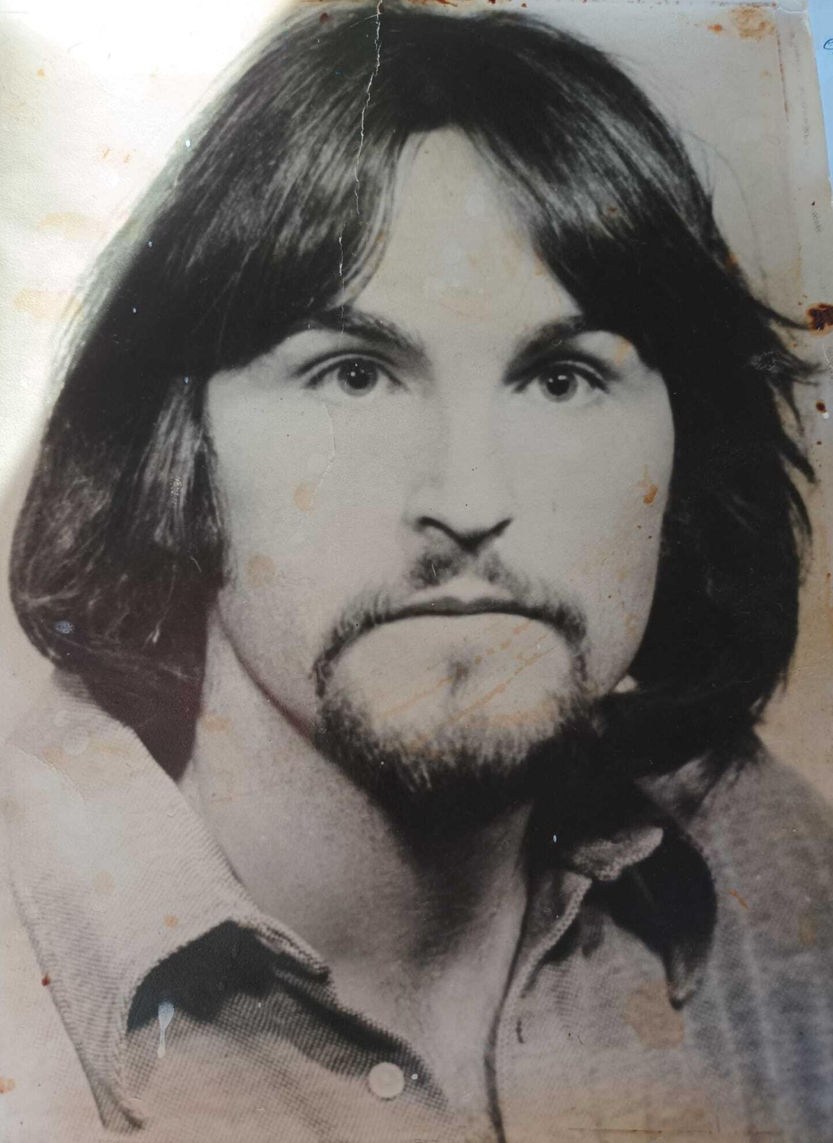 Juan Jiménez, protagonista de la historia, de joven.