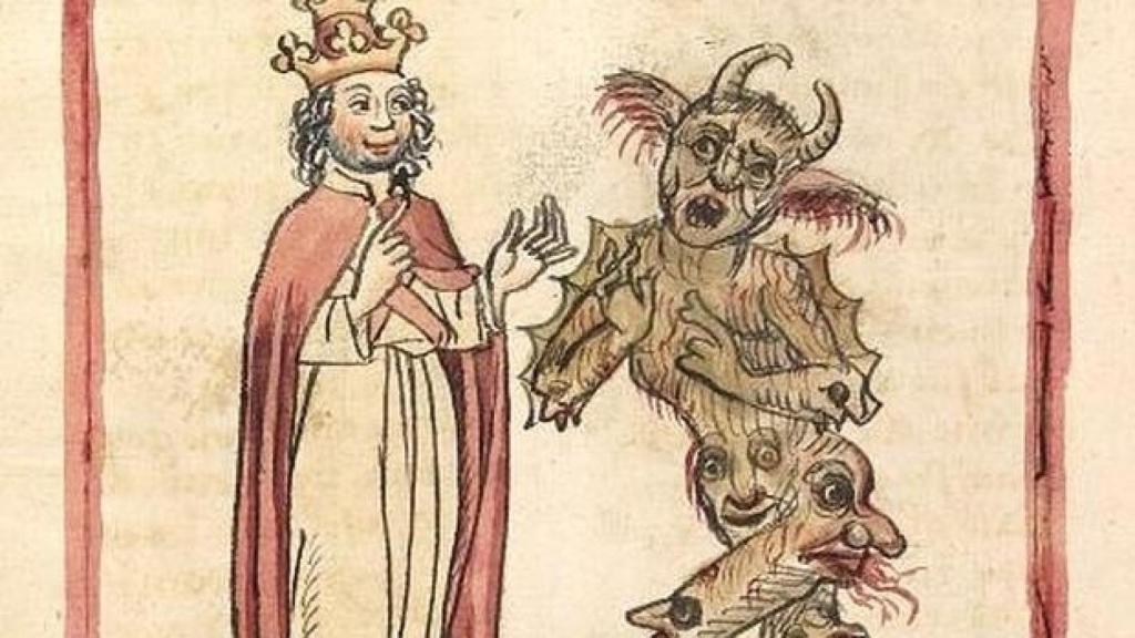 El Papa Silvestre II (Gerberto de Aurillac), al que se acusó de pactar con el diablo. Foto: Wikimedia.