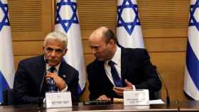 El primer ministro israelí Naftali Bennett y su ministro de Asuntos Exterior Yair Lapid.
