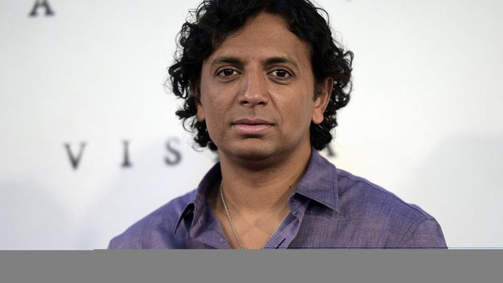 M. Night Shyamalan, durante una de sus visitas promocionales a España.