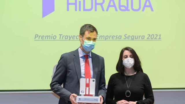 Los premios Llum reconocen los esfuerzos de Hidraqua en la seguridad laboral durante la pandemia.
