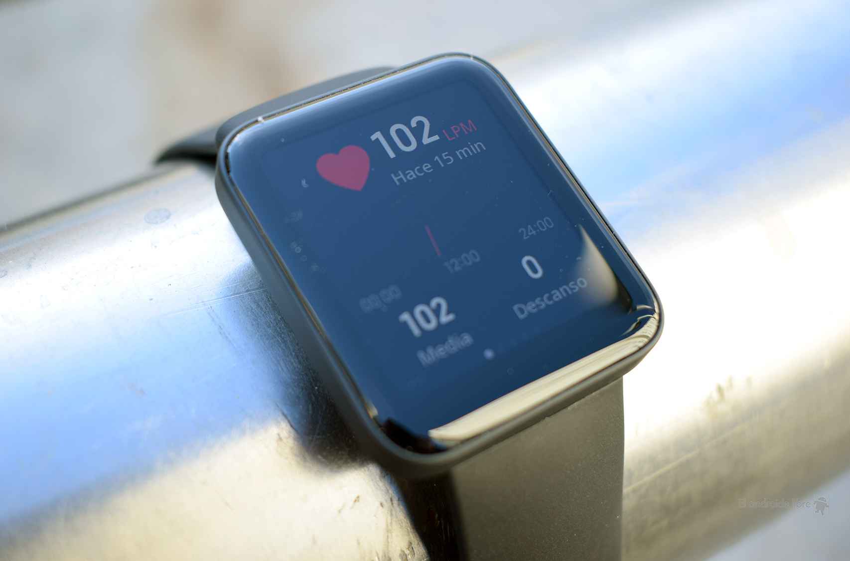 Midiendo el ritmo cardiaco con el Xiaomi Redmi Watch 2 Lite