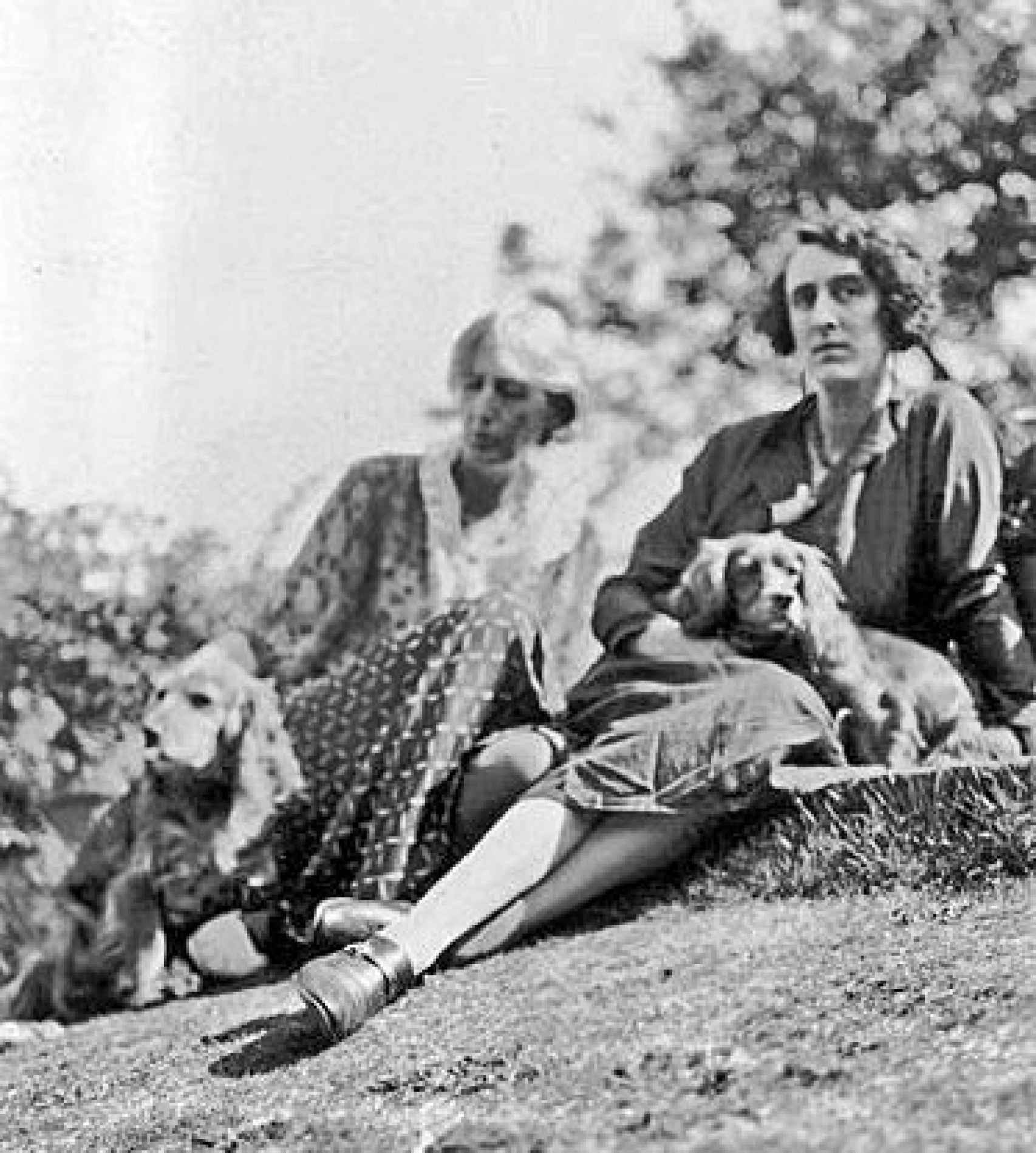 Virginia Woolf y Vita Sackville-West, en una imagen.