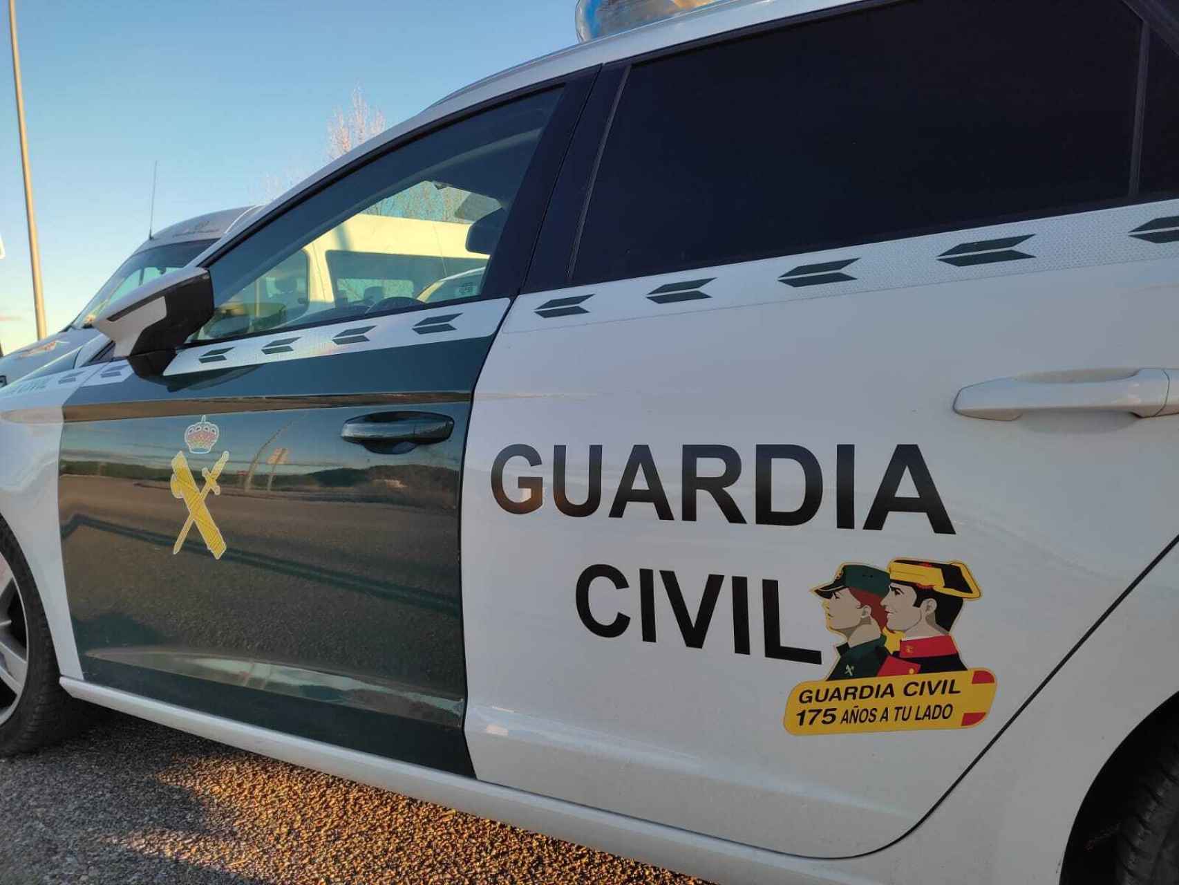 Imagen de un vehículo de la Guardia Civil