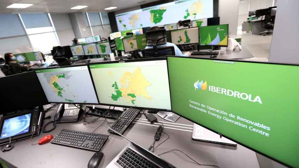 Centro de Operación de Renovables de Iberdrola en Toledo.