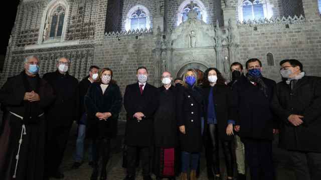 Inauguración de la iluminación del monasterio San Juan de los Reyes de Toledo. Foto: Óscar Huertas