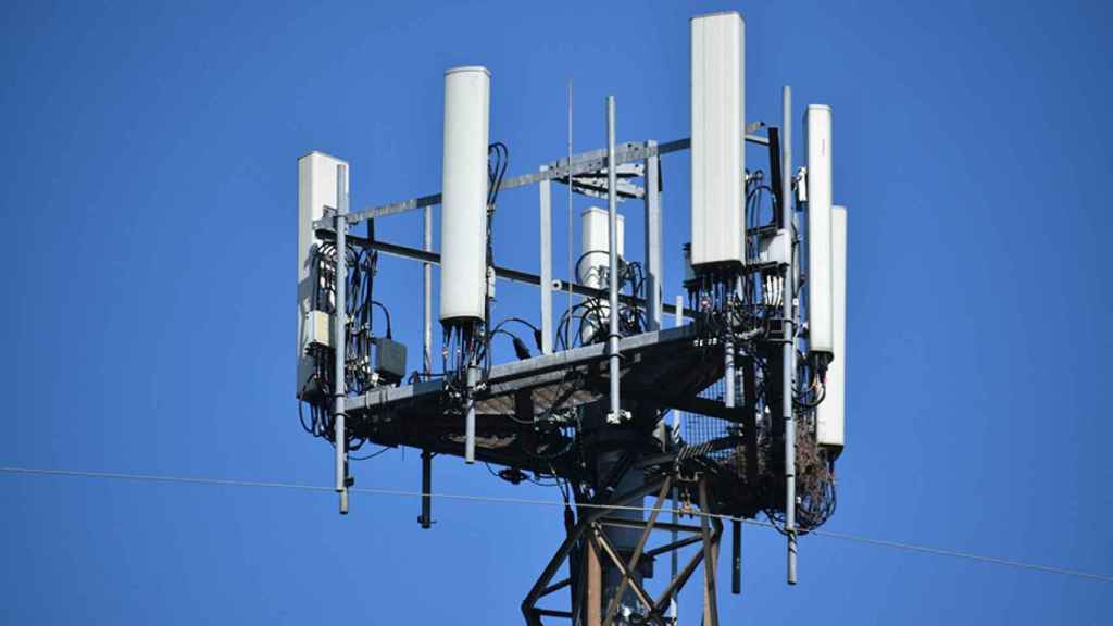Una antena de telecomunicaciones.