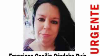 Tercera desaparición en Málaga en cuestión de 10 días: buscan a Francisca Cecilia, de 40 años
