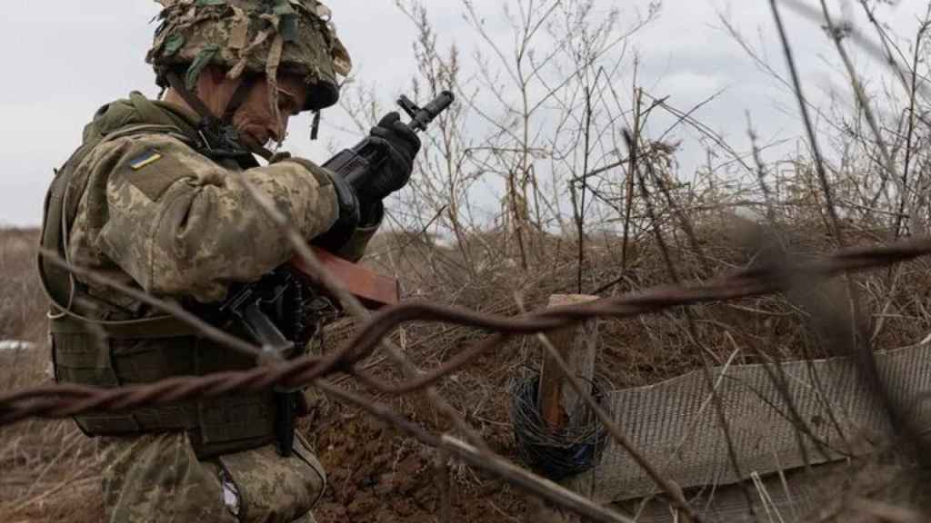 Un soldado ucraniano en Odesa el pasado 9 de enero.