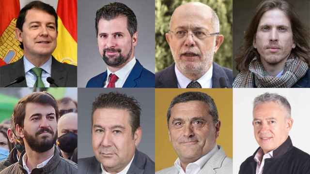 Los candidatos a la presidencia de la Junta de Castilla y León