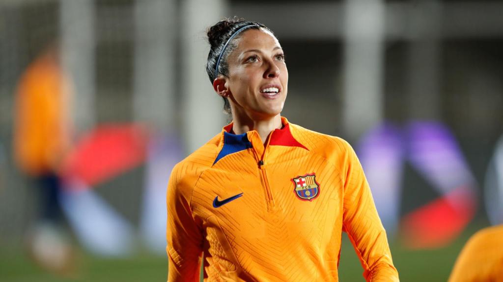 Jenni Hermoso, con el Barcelona Femenino