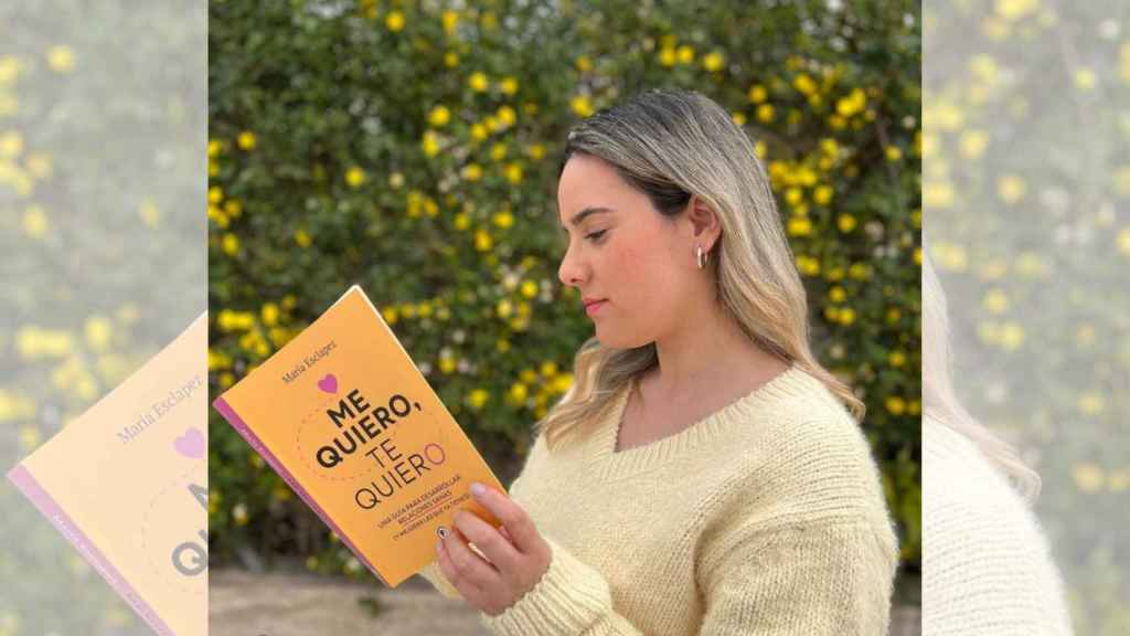 María Esclapez estrena nuevo libro 'Me quiero, te quiero'.