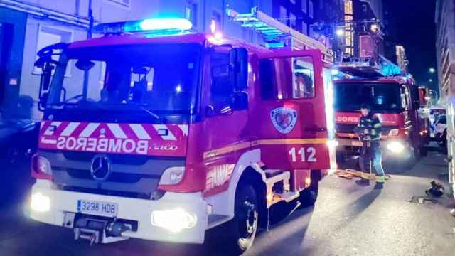 Trasladada una mujer al Hospital de León tras un incendio provocado por una sartén